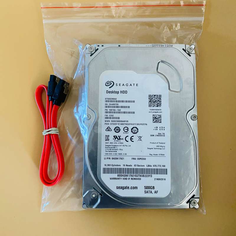 Seagate 500GB 3.5 Internal Hard Drive