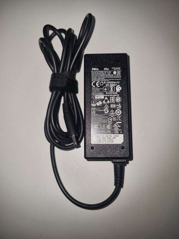 Dell (Original) 45W AC Adapter 19.5V---2.31A (Small Pin)