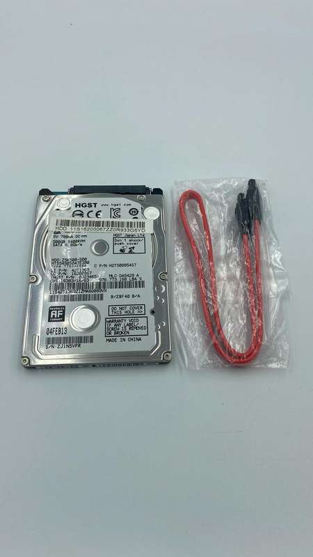 HGST  500GB HDD 5400RPM - Thin Laptop Hard Drive Disk 99%