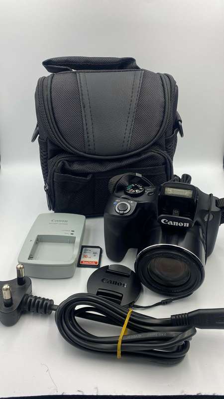 Canon PowerShot SX530 HS | 16.0 MP & 1080p FHD - Ultra Zoom Digital Camera (Black)