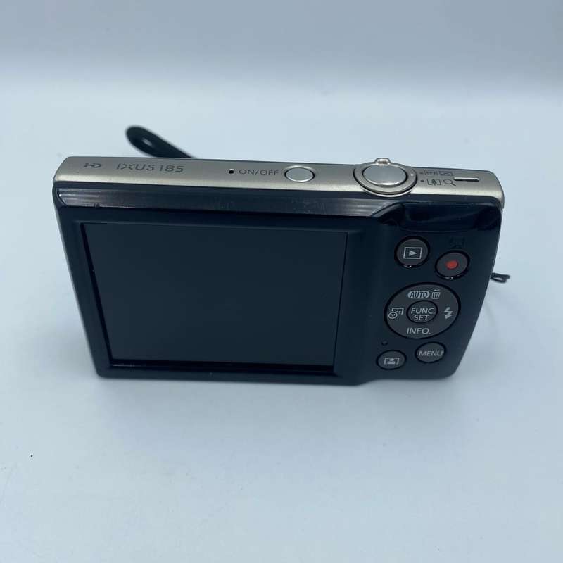 Canon IXUS 185 Digital Camera (20MP | 720p HD, 8x Optical Zoom) Black