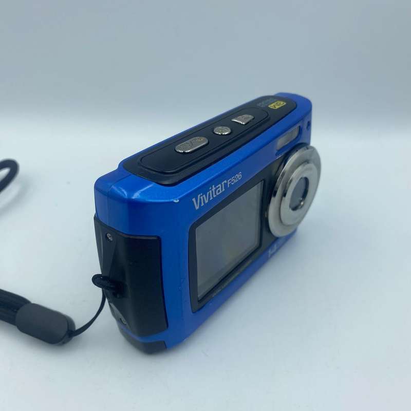 Vivitar F526 Digital Camera (5x Digital Zoom, 14.1MP) Blue