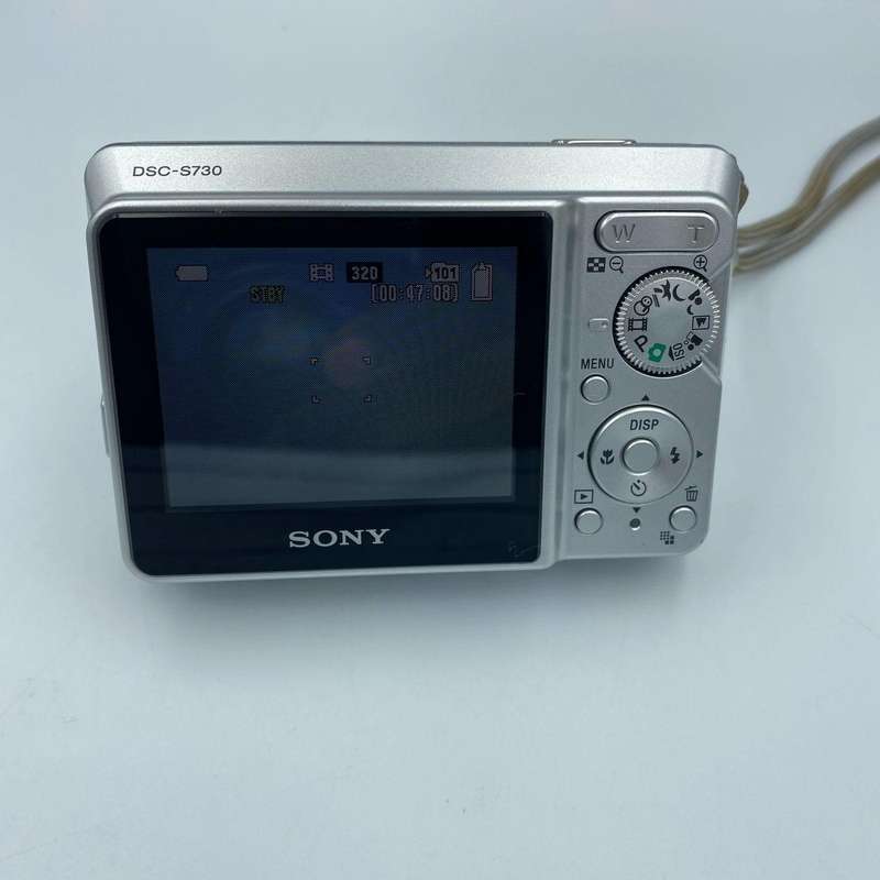 Sony Cyber-Shot DSC-S730 Digital Camera (7.2 MP, 3x Optical Zoom) Silver