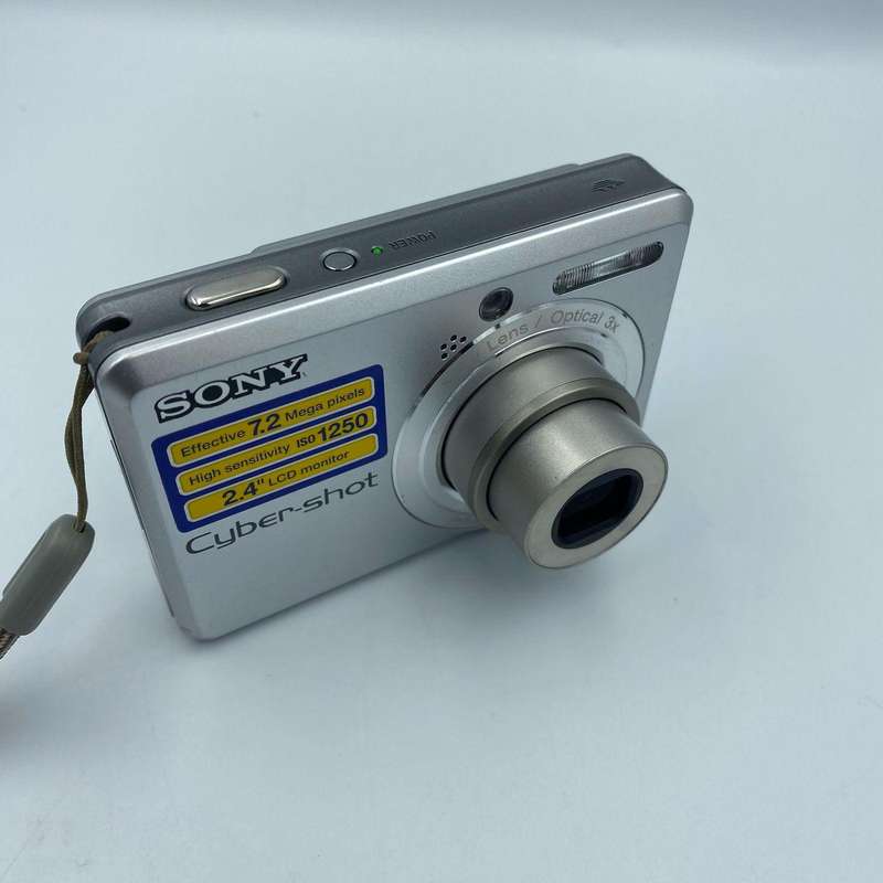 Sony Cyber-Shot DSC-S730 Digital Camera (7.2 MP, 3x Optical Zoom) Silver