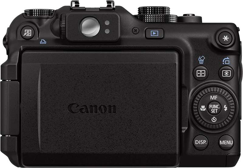 Canon PowerShot G11 Digital Camera (10MP, 720p HD & 5x Optical Zoom) Black