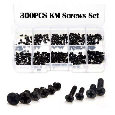 Microworld Screw Set for PC/Notebook - 300 Pcs
