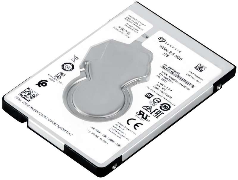 Seagate Video 2.5 Laptop HDD 1TB -Laptop Internal Hard Drive 98%
