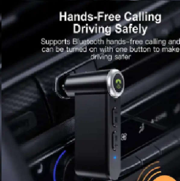 HOCO E58 In-Car AUX Wireless Reciever (Unboxed)