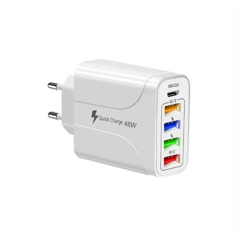 48W Quick Multiple Charging Adapter