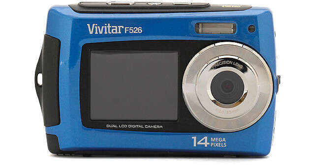Vivitar F526 Digital Camera (5x Digital Zoom, 14.1MP) Blue
