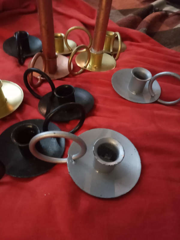 Single candle holders 163 gr