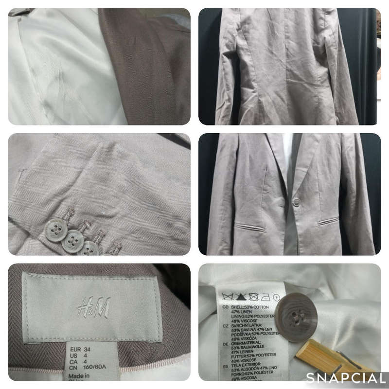 H&M ladies jacket size 34