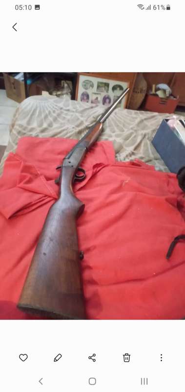 Vanguard shotgun 12G deactivated