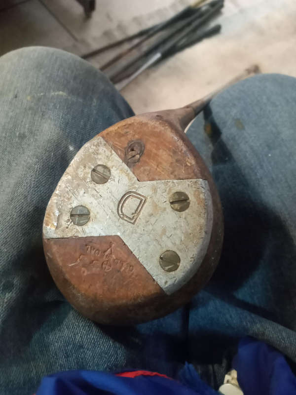 Forgans 6 clubs vintage golf set