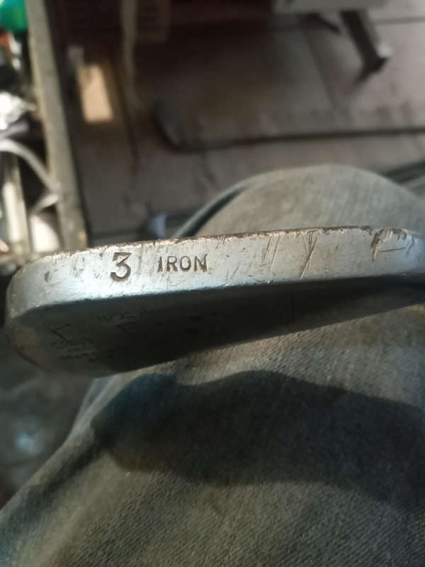 Forgans 6 clubs vintage golf set