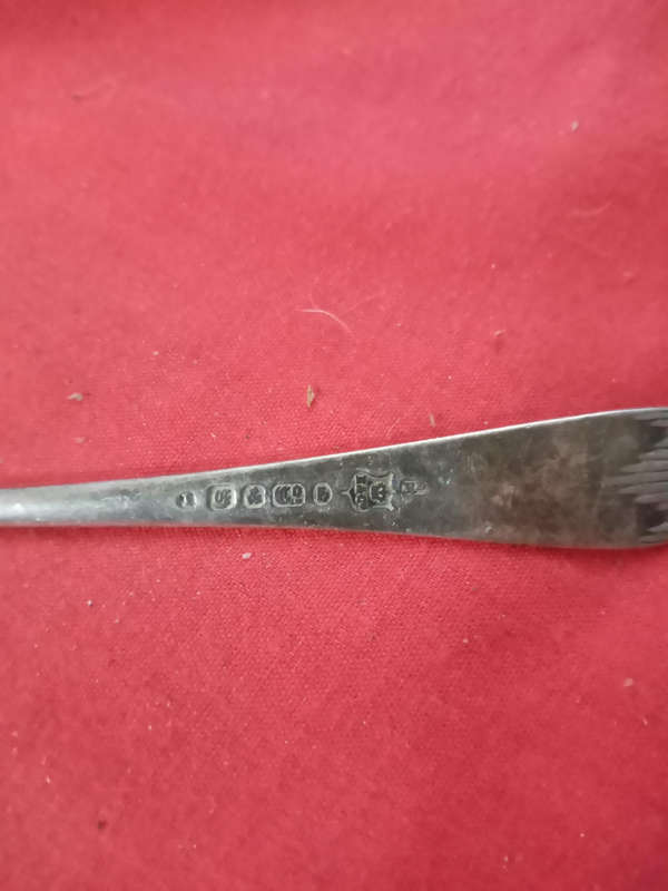 Sterling silver fork 37 gr