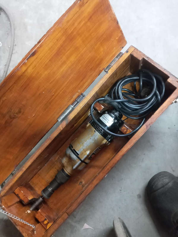 Old electric screwdriver