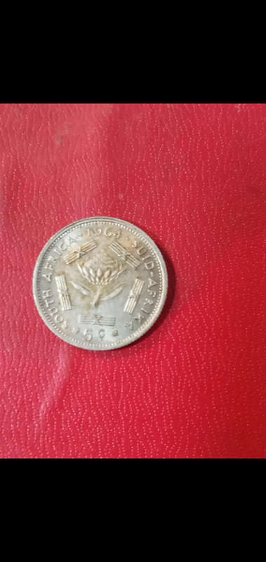 1962 5c coin