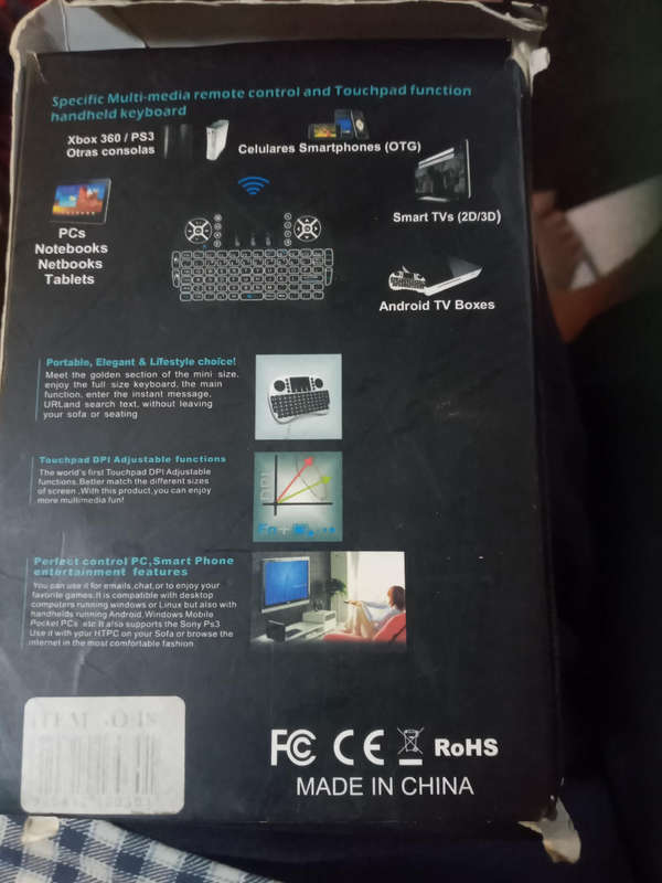 Cordless keypad