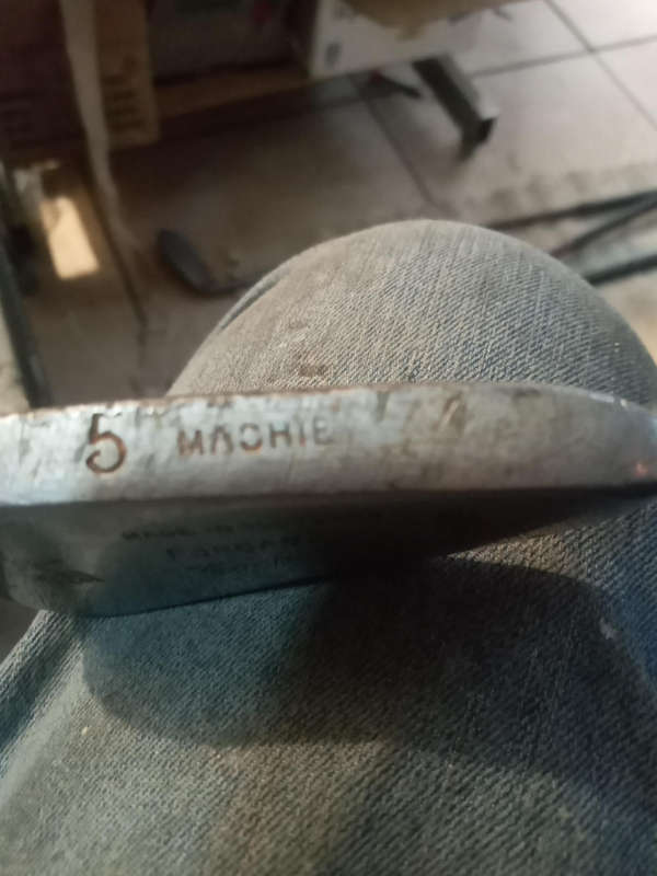 Forgans 6 clubs vintage golf set