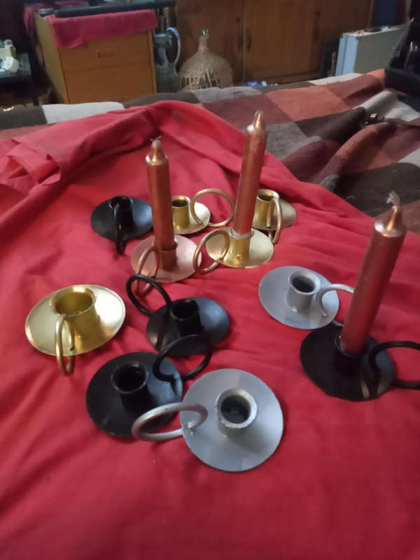 Single candle holders 163 gr