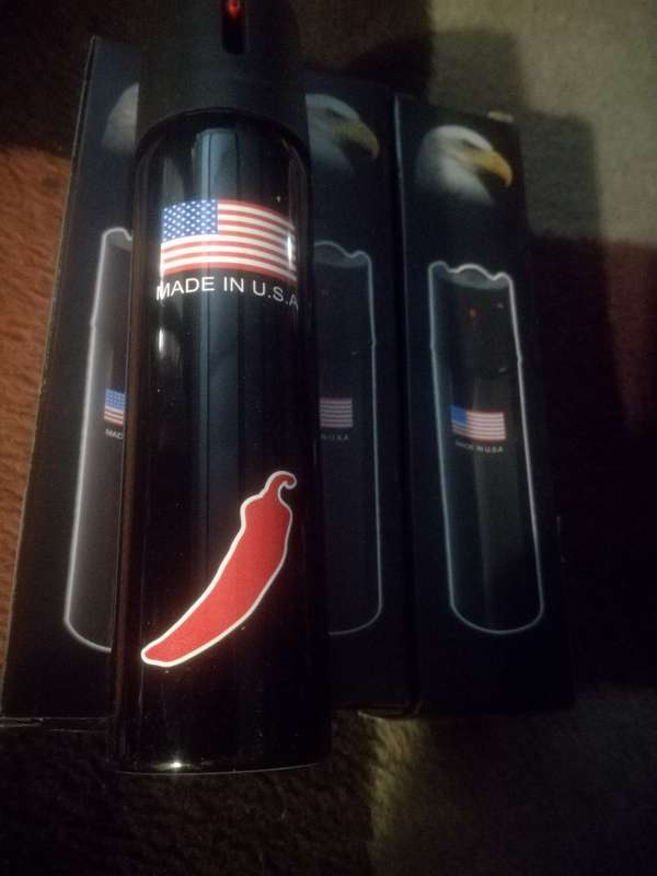 Pepper spray x 3