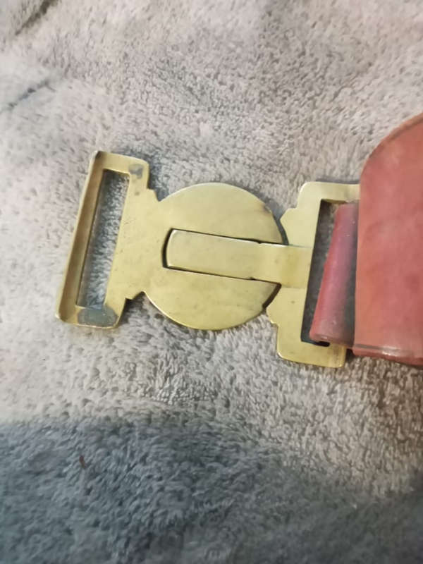 Rhodesia British pro regle leather belt 103cm
