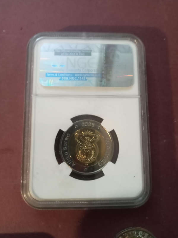 Mandela inauguration ngc ms61