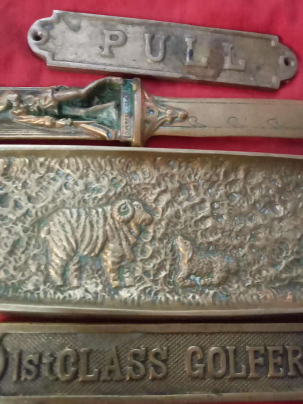 4 more brass items