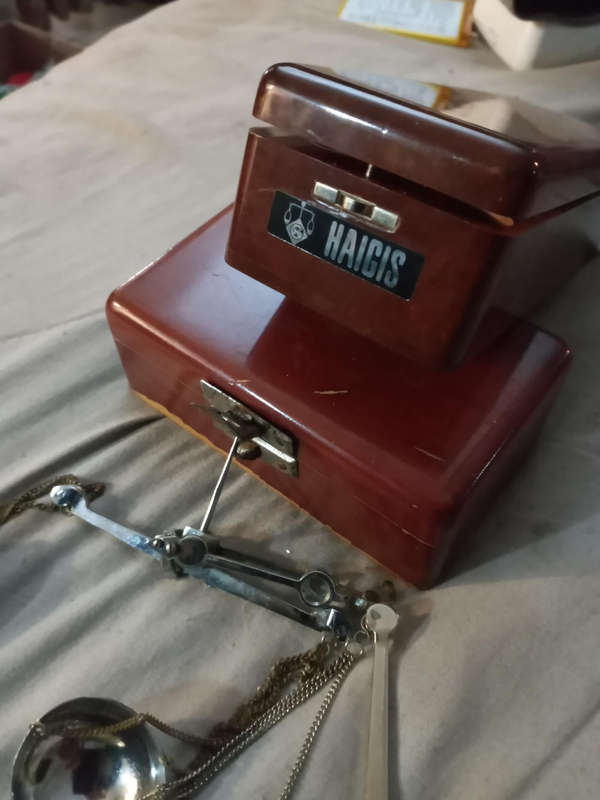 Haagis diamond scale + 2 more boxes