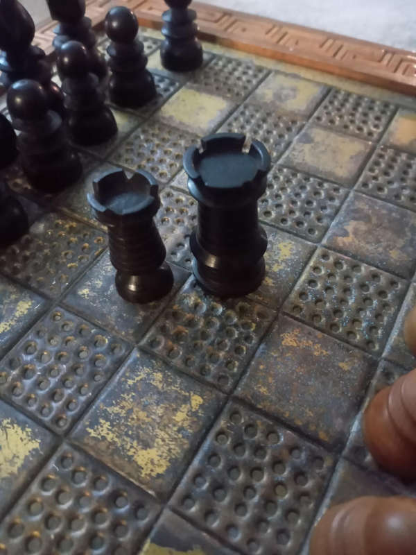1895 original st Georges chess set