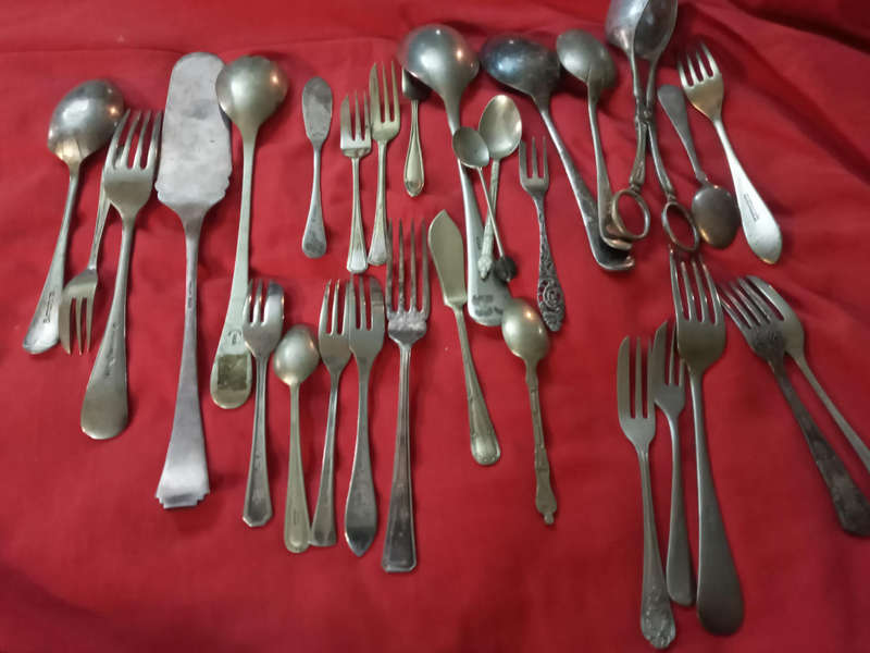EPNS cutlery assorted x 30