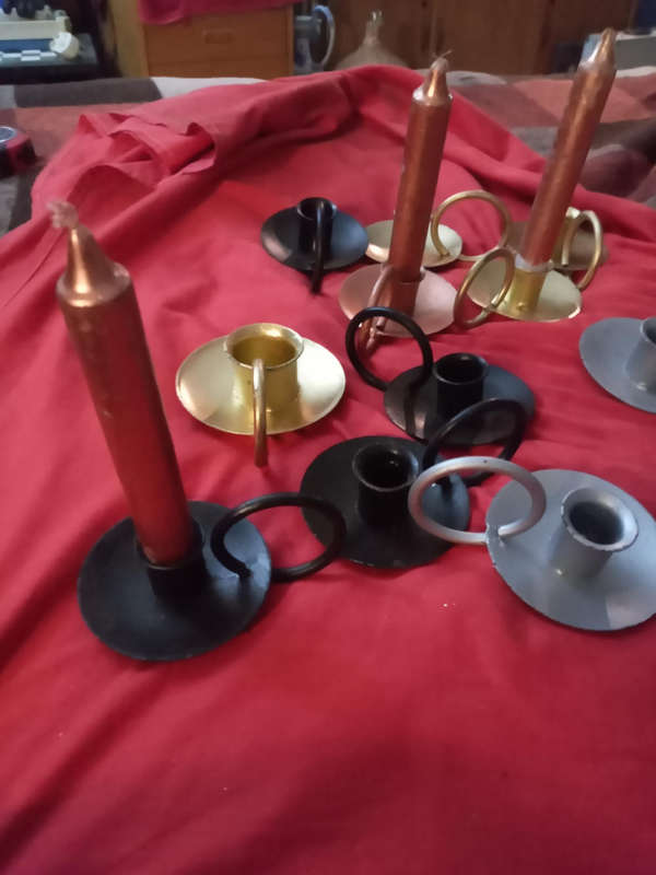 Single candle holders 163 gr