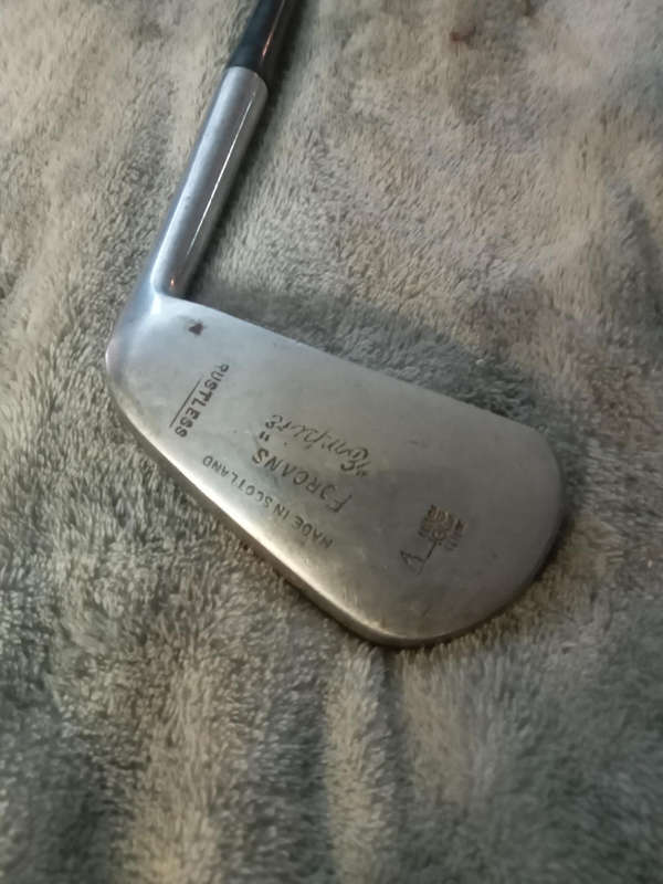 Forgans 6 clubs vintage golf set