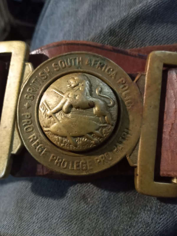 Rhodesia British pro regle leather belt 103cm