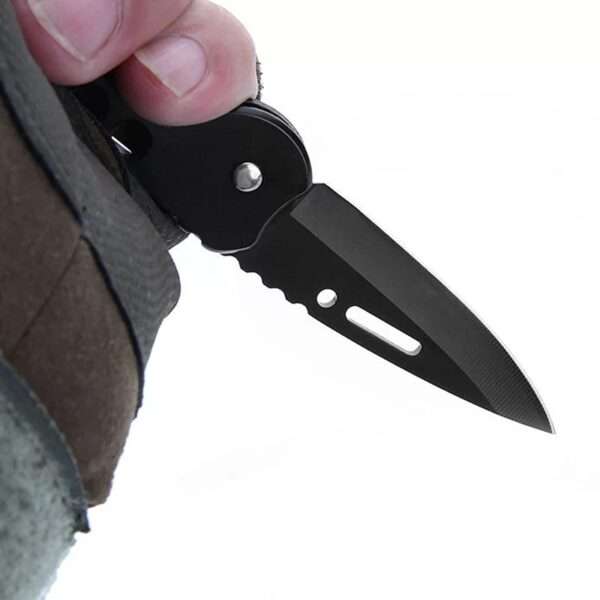 Pocket Folding Knife with Carabiner
