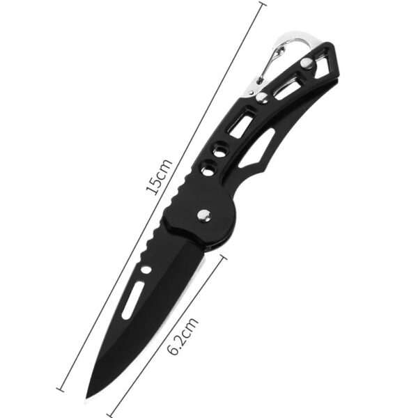 Pocket Folding Knife with Carabiner