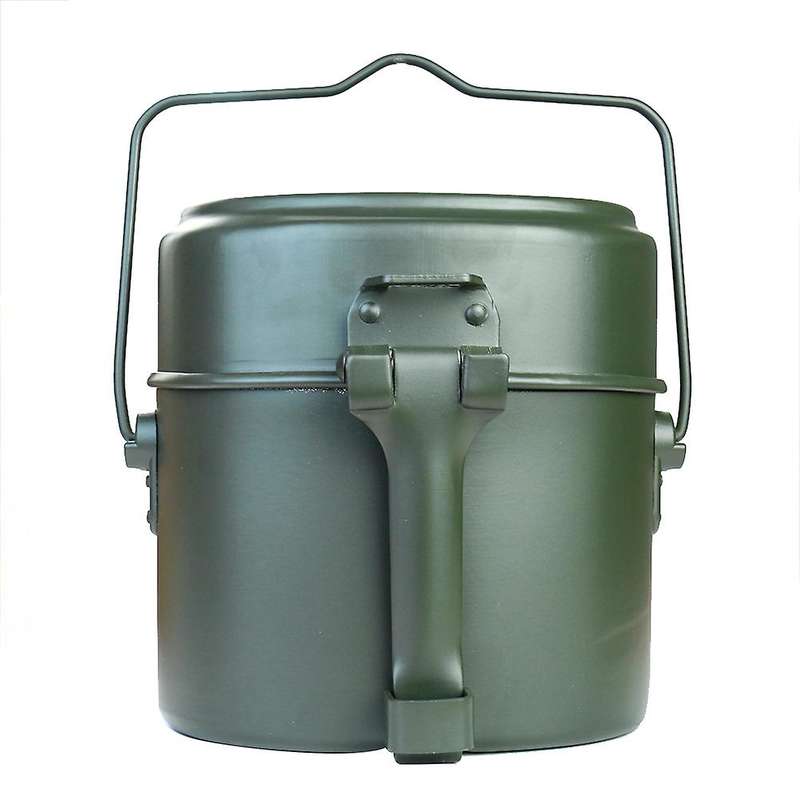 3 pcs Aluminum Portable Outdoor Camping Canteen Lunch Box & Cookware