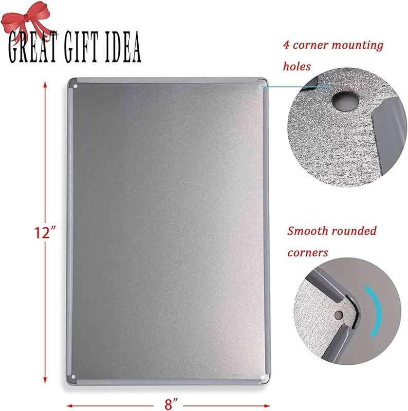 Wall Piece Metal Tin Funny Sign >> Due to Price Increase of Ammo, Do Not expect a Warning Shot