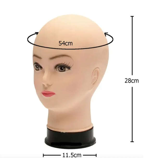 Female Mannequin Doll Head