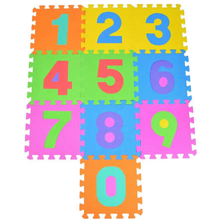 Foam Puzzle Mats 12x12 (10 Pieces)