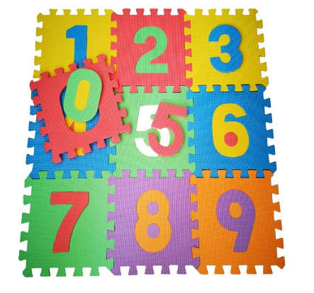 Foam Puzzle Mats 12x12 (10 Pieces)