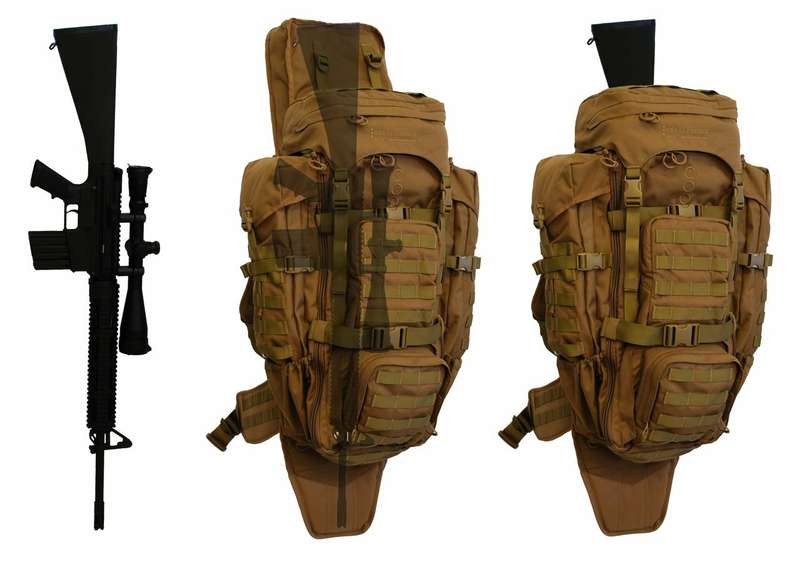 70L Military Outdoor Sports Hiking Camping Hunting Travel Tactical Rifle Backpack