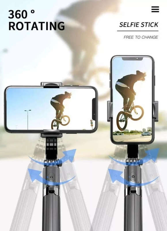 L08 Gimbal Stabilizer - Selfie Stick Tripod