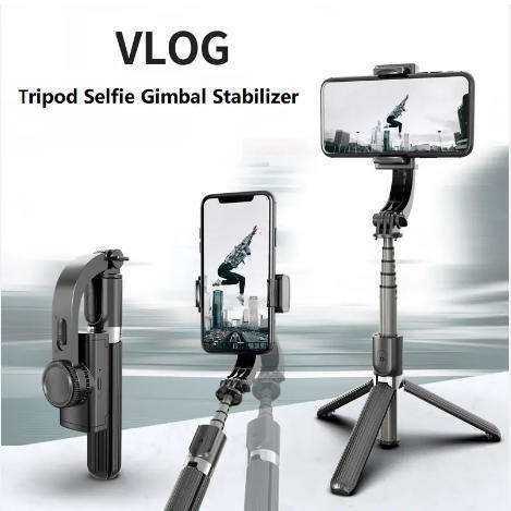 L08 Gimbal Stabilizer - Selfie Stick Tripod