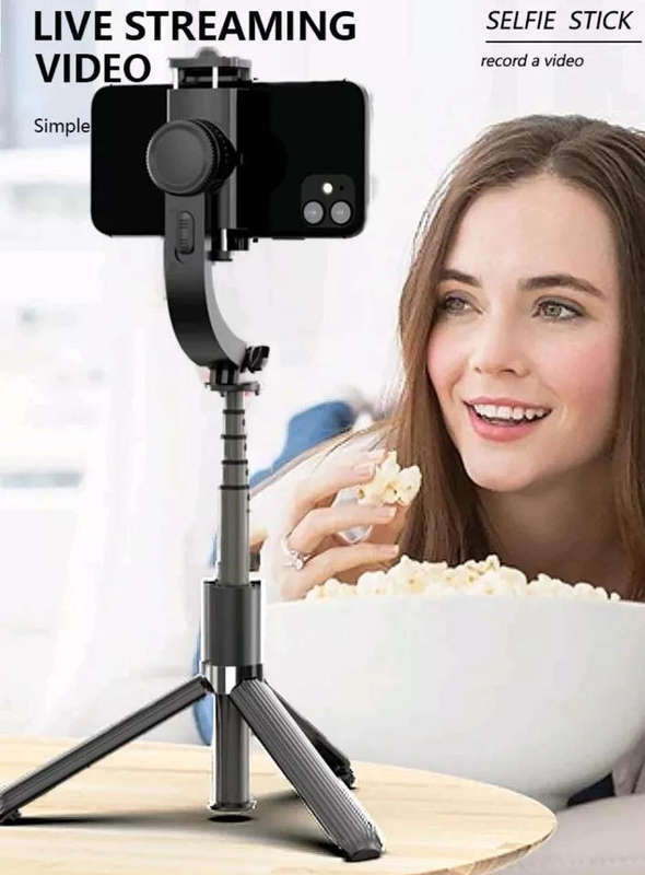 L08 Gimbal Stabilizer - Selfie Stick Tripod