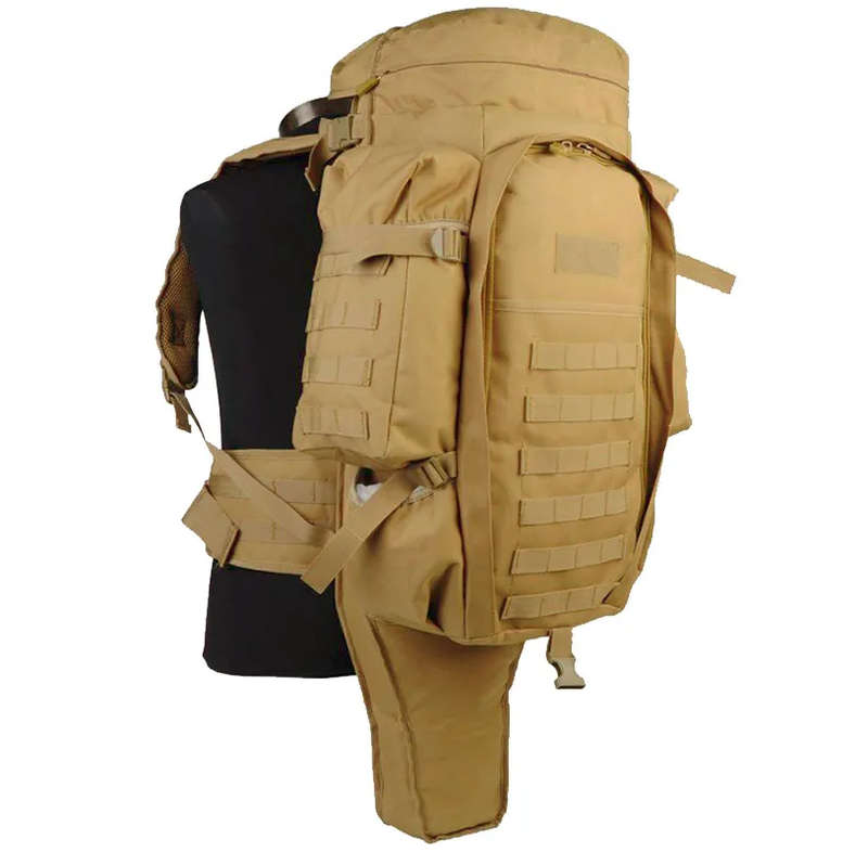 70L Military Outdoor Sports Hiking Camping Hunting Travel Tactical Rifle Backpack