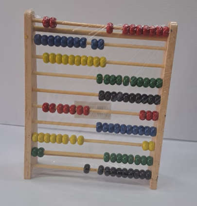 Wooden Abacus  - Ancient Calculation Tool - (100 Bead)