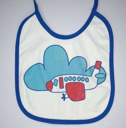 Baby Bibs -  Single lining - 3 pack