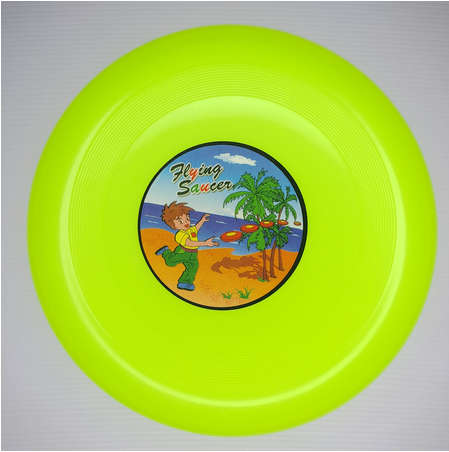 23cm Plastic Foldable Flying Saucer